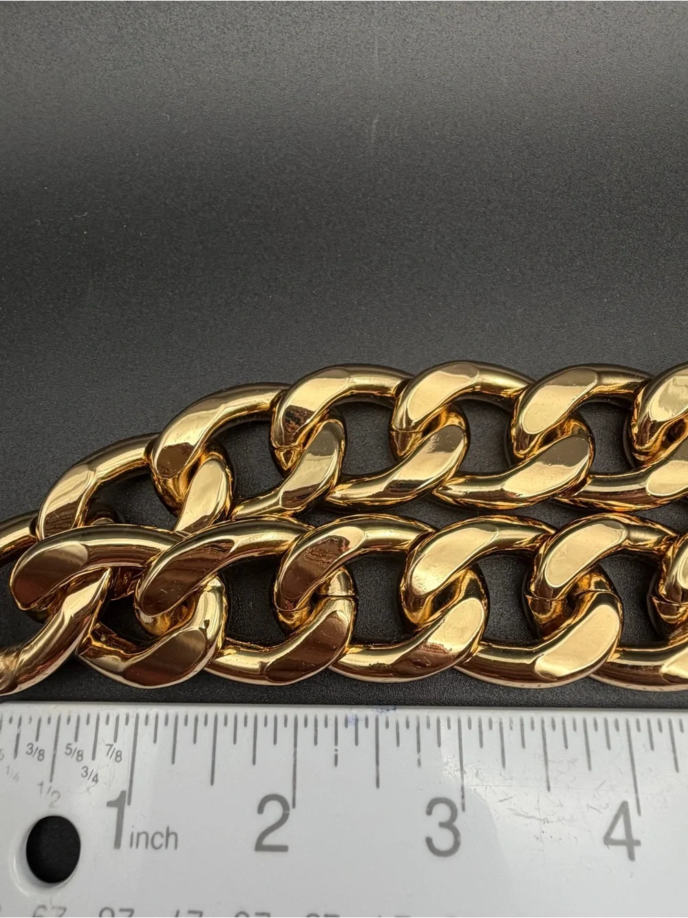 Sans Beast Elemental Chain Bag Strap in Shiny Gold #818. New with Tag!
